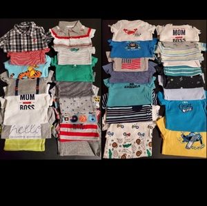 33 baby boy short-sleeved onesies size 3 months
